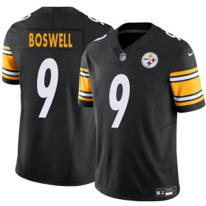 Pittsburgh Steelers #9 Chris Boswell Black 2024 F.U.S.E. Vapor Untouchable Limited Stitched Jersey