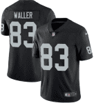 Raiders #83 Darren Waller Black Vapor Untouchable Limited Stitched Jersey
