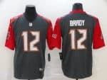 Tampa Bay Buccaneers #12 Tom Brady 2020 Grey Vapor Untouchable Stitched Jersey