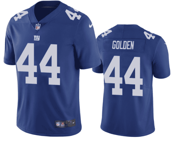 New York Giants #44 Markus Golden Blue Vapor Untouchable Limited Stitched Jersey