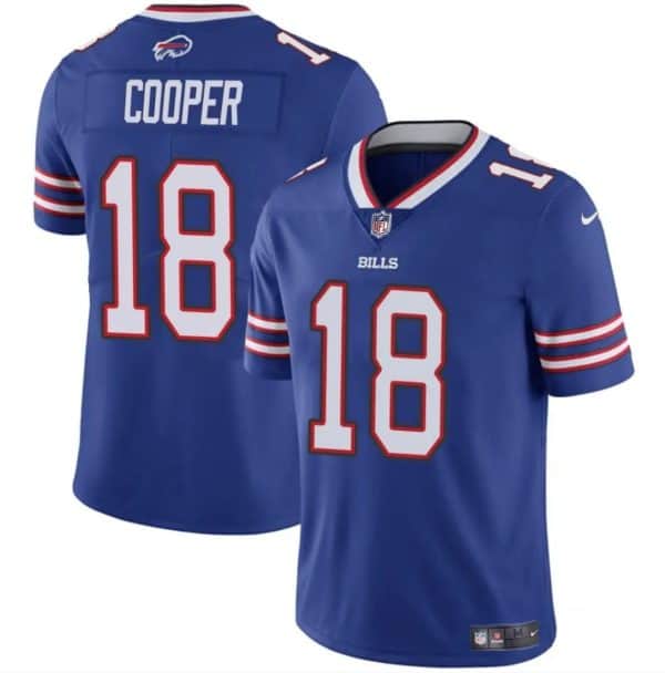 Buffalo Bills #18 Amari Cooper Royal 2024 Vapor Untouchable Limited Stitched Jersey