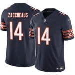 Chicago Bears #14 Olamide Zaccheaus Navy 2025 F.U.S.E. Vapor Stitched Jersey