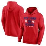 New York Giants Red Fierce Competitor Pullover Hoodie