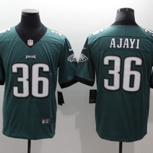 Philadelphia Eagles #36 Jay Ajayi Green Vapor Untouchable Limited Stitched Jersey