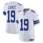 Dallas Cowboys #19 Trey Lance White Vapor Untouchable Limited Stitched Jersey