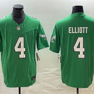 Philadelphia Eagles #4 Jake Elliott Green 2023 F.U.S.E. Vapor Untouchable Limited Stitched Jersey