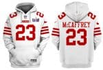 San Francisco 49ers Custom White Super Bowl LVIII Alternate Pullover Hoodie