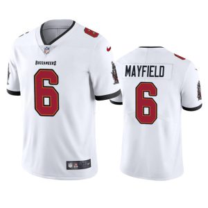 Tampa Bay Buccaneers #6 Baker Mayfield White Vapor Untouchable Limited Stitched Jersey