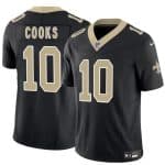New Orleans Saints #10 Brandin Cooks Black F.U.S.E Vapor Limited Stitched Jersey