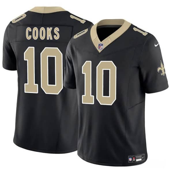 New Orleans Saints #10 Brandin Cooks Black F.U.S.E Vapor Limited Stitched Jersey