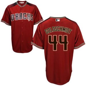 Diamondbacks #44 Paul Goldschmidt Red Brick New Cool Base Stitched Jersey