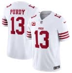 San Francisco 49ers #13 Brock Purdy White 2023 F.U.S.E. With 1-Star C Patch Vapor Untouchable Limited Stitched Jersey
