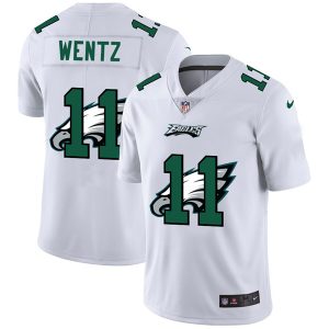 Philadelphia Eagles #11 Carson Wentz White Stitched Jersey
