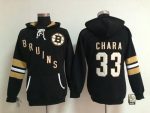 Boston Bruins #33 Zdeno Chara Black Old Time Heidi NHL Hoodie