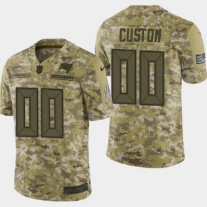 Tampa Bay Buccaneers Customized Camo Salute To Service Limited Stitched NFL Jersey