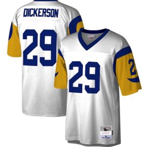 Los Angeles Rams #29 Eric Dickerson White 1984 Stitched Jersey
