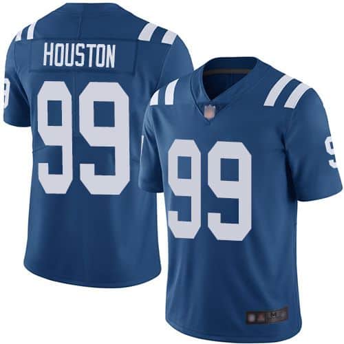 Indianapolis Colts #99 Justin Houston Royal Blue Vapor Untouchable Limited Stitched Jersey