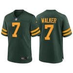 Green Bay Packers #7 Quay Walker Green Stitched Football Jersey