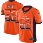Chicago Bears #52 Khalil Mack Rush Color Stitched Jersey