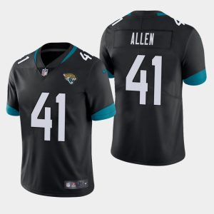 Jacksonville Jaguars #41 Josh Allen Black Vapor Untouchable Limited Stitched Jersey