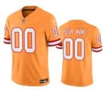Tampa Bay Buccaneers Custom Orange 2023 F.U.S.E. Throwback Limited Stitched Jersey