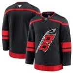 Carolina Hurricanes Blank Black 2024-25 Home Stitched Jersey