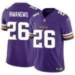 Minnesota Vikings #26 Kene Nwangwu Purple 2023 F.U.S.E. Vapor Untouchable Limited Stitched Jersey