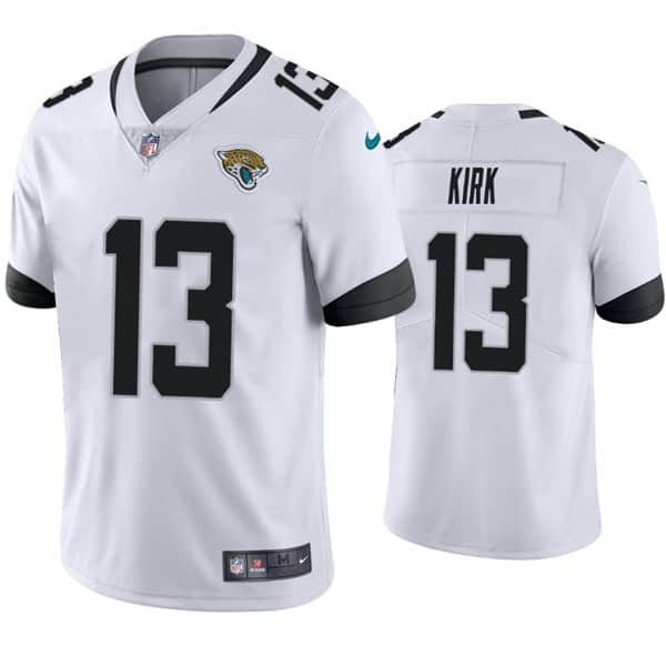 Jacksonville Jaguars #13 Christian Kirk White Vapor Untouchable Limited Stitched Jersey