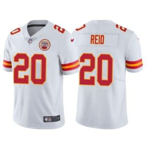 Kansas City Chiefs #20 Justin Reid White Vapor Untouchable Limited Stitched Jersey