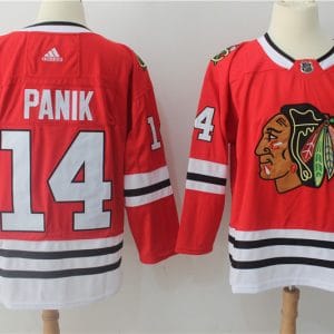 Chicago Blackhawks #14 Richard Panik Red Stitched Adidas Jersey