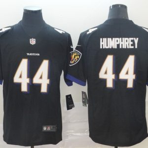 Baltimore Ravens #44 Marlon Humphrey Black Vapor Untouchable Limited Jersey