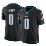 Philadelphia Eagles #0 Bryce Huff Black 2024 F.U.S.E. Vapor Untouchable Limited Stitched Jersey