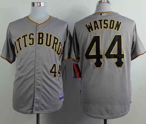 Pirates #44 Tony Watson Grey Cool Base Stitched Jersey