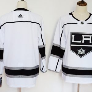 Los Angeles Kings White Stitched Adidas Jersey