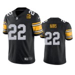 Pittsburgh Steelers #22 Najee Harris Black 2023 50th Anniversary Vapor Untouchable Limited Jersey