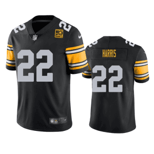 Pittsburgh Steelers #22 Najee Harris Black 2023 50th Anniversary Vapor Untouchable Limited Jersey