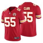 Kansas City Chiefs #55 Frank Clark Red Vapor Untouchable Limited Stitched Jersey