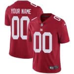 Giants Customized Red Vapor Untouchable Limited Stitched Jersey
