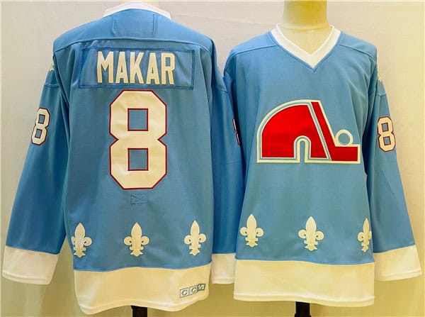 Colorado Avalanche #8 Cale Makar Blue Stitched Jersey