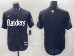 Las Vegas Raiders Blank Black 'Gothic Sin City Shadows Edition' Vapor Limited Stitched Jersey
