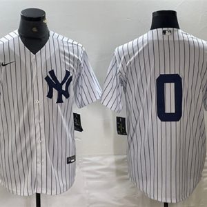 New York Yankees #0 Marcus Stroman White Cool Base Stitched Jersey
