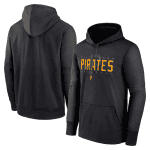 Pittsburgh Pirates Black Pregame Performance Pullover Hoodie