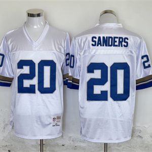 Detroit Lions #20 Barry Sanders Throwback Stitched Jersey