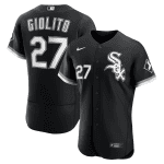 Chicago White Sox #27 Lucas Giolito Black Flex Base Stitched Jersey