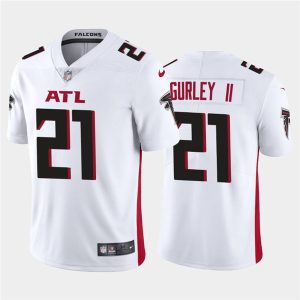 Atlanta Falcons #21 Todd Gurley II 2020 White Vapor Untouchable Limited Stitched Jersey