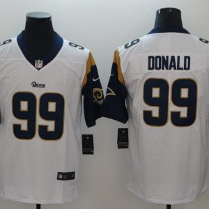 Rams #99 Aaron Donald White Vapor Untouchable Limited Stitched Jersey