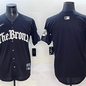New York Yankees Blank Black 'Gothic Legacy Edition' Vapor Premier Limited Stitched Jersey