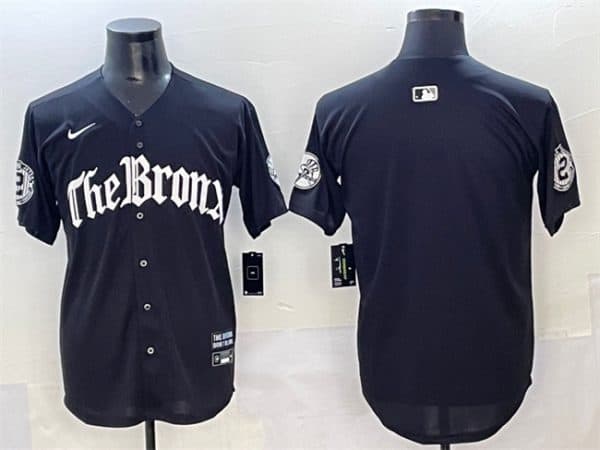 New York Yankees Blank Black 'Gothic Legacy Edition' Vapor Premier Limited Stitched Jersey