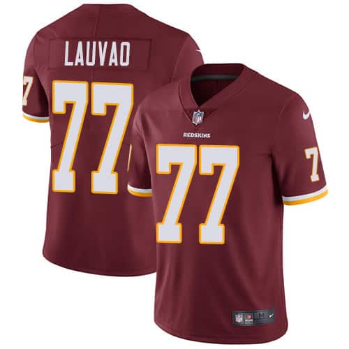 Washington Redskins #77 Shawn Lauvao Burgundy Red Vapor Untouchable Limited Stitched Jersey