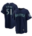 Seattle Mariners #51 Ichiro Suzuki Navy Cool Base Stitched Jersey